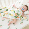 Wholesale Bamboo Organic Cotton Baby Blankets Washable Cotton Baby Muslin Swaddle Blankets